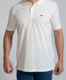 Crocodile Regular Fit Hs Pima Polo T Shirt White