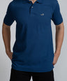 Crocodile Regular Fit Hs Pima Polo T Shirt Patriat Blue