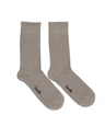 Bamboo Cotton Mid-Calf Socks-Gray