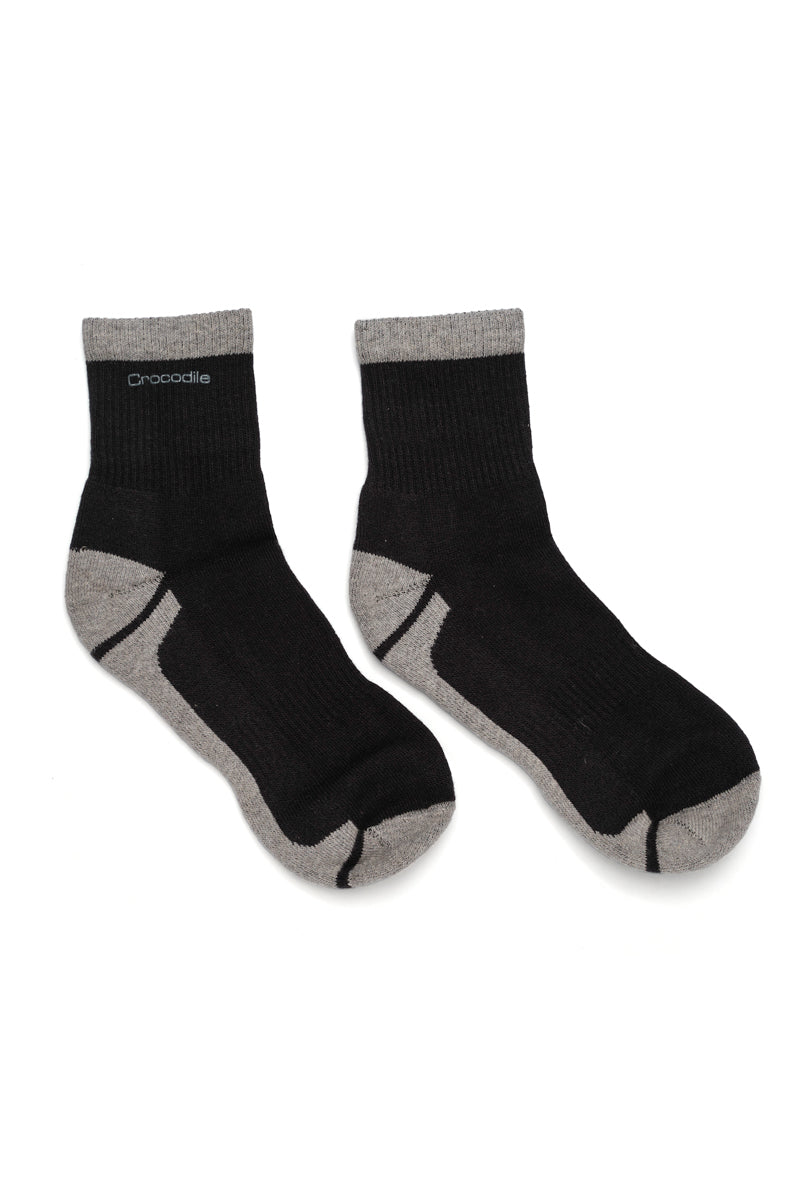 Two-Tone Low-Cut Socks