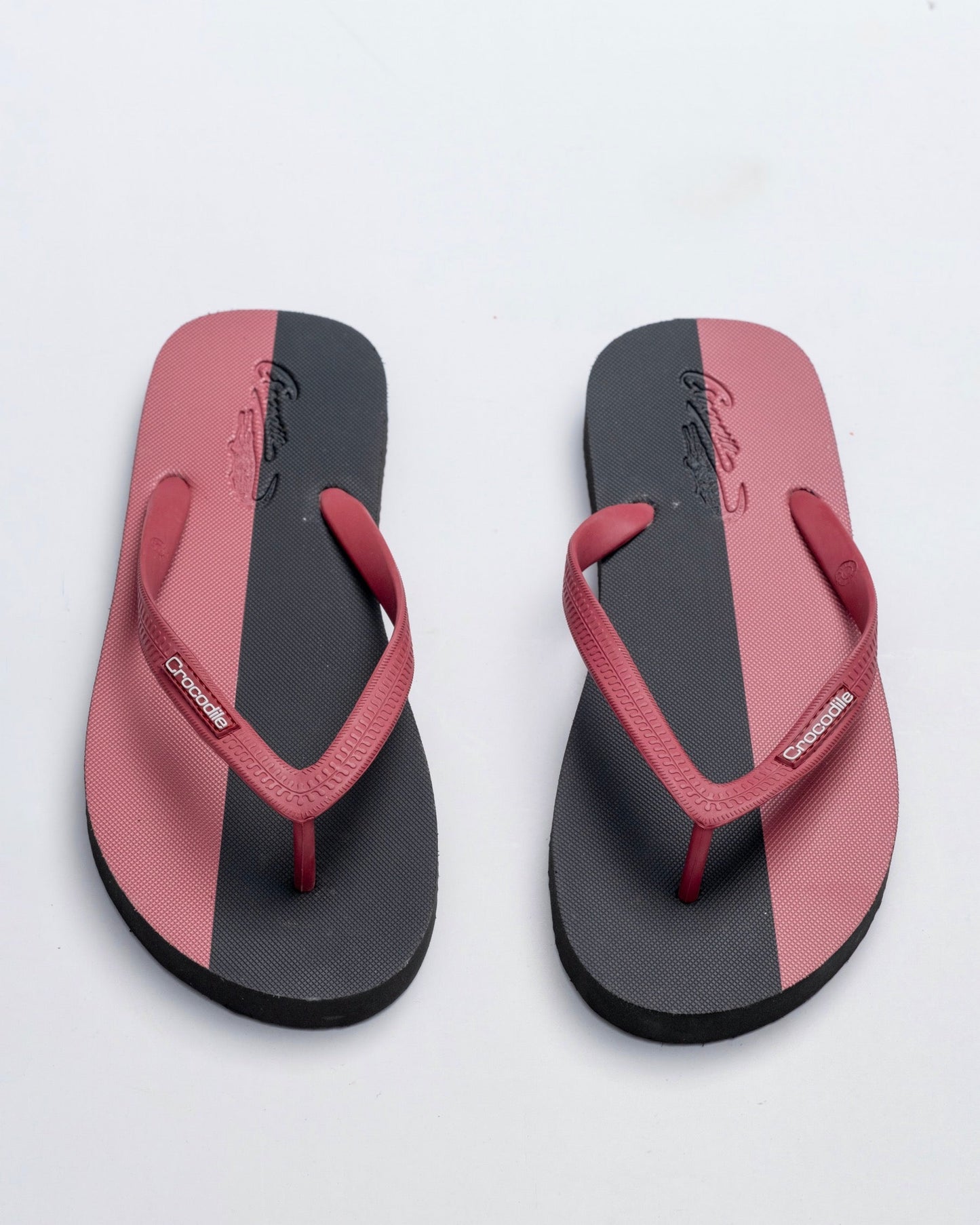 Flip Flop-Black/Maroon