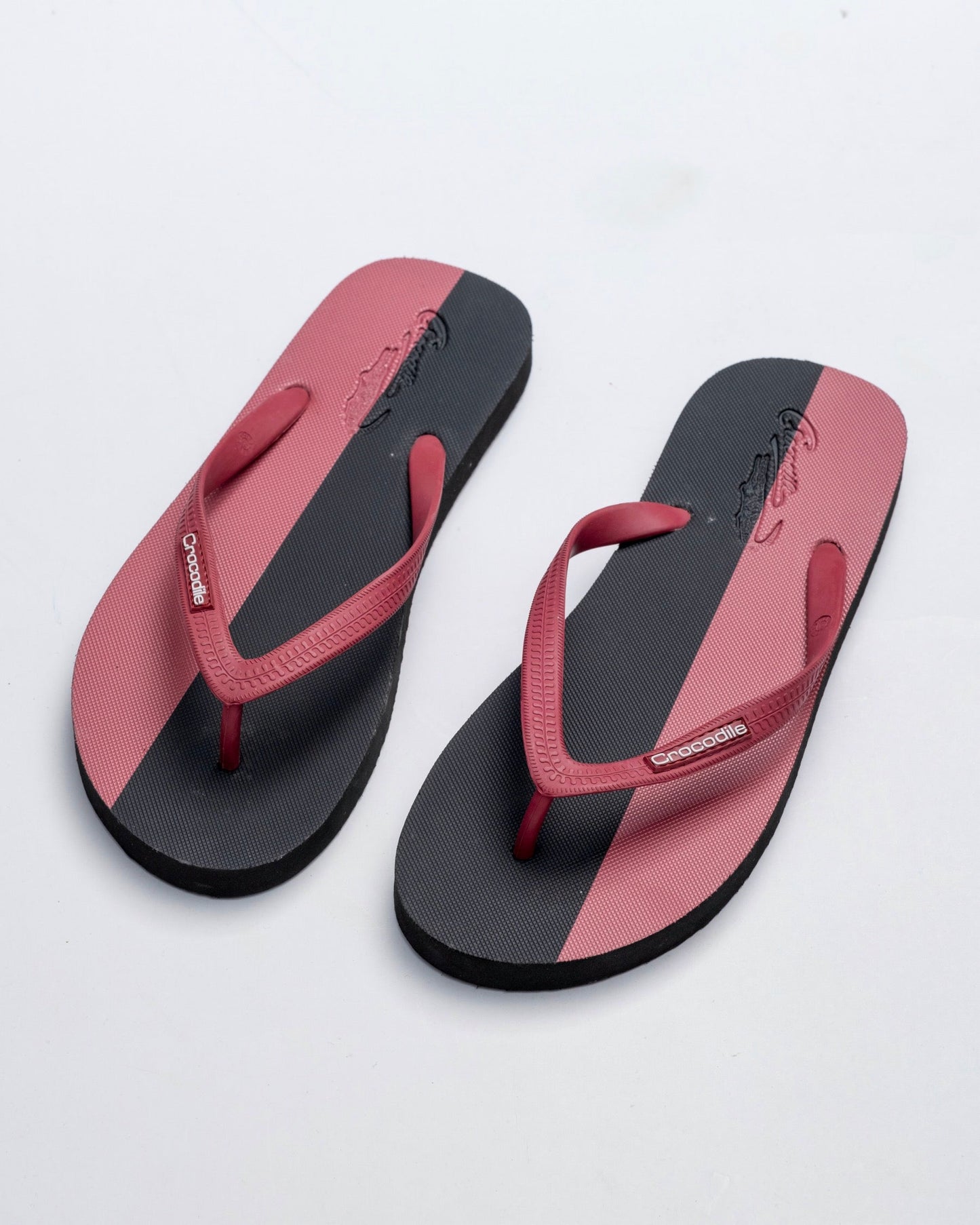 Flip Flop-Black/Maroon