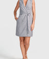 Stripe Dress Dapple Grey