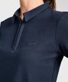 Plain Casual Top Navy