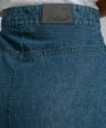 Crocodile Ladies Denim Skirt Jet Set