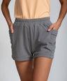 Crocodile Ladies Casual Short Cloud Burst