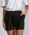 Crocodile Ladies Casual Short Green - Green Gables