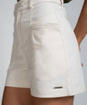 Crocodile Ladies Casual Short Vanilla