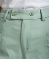 Crocodile Ladies Casual Short Green - Sit Green