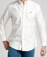 Slim Fit Long Sleeves-Casual Shirts-Snow White