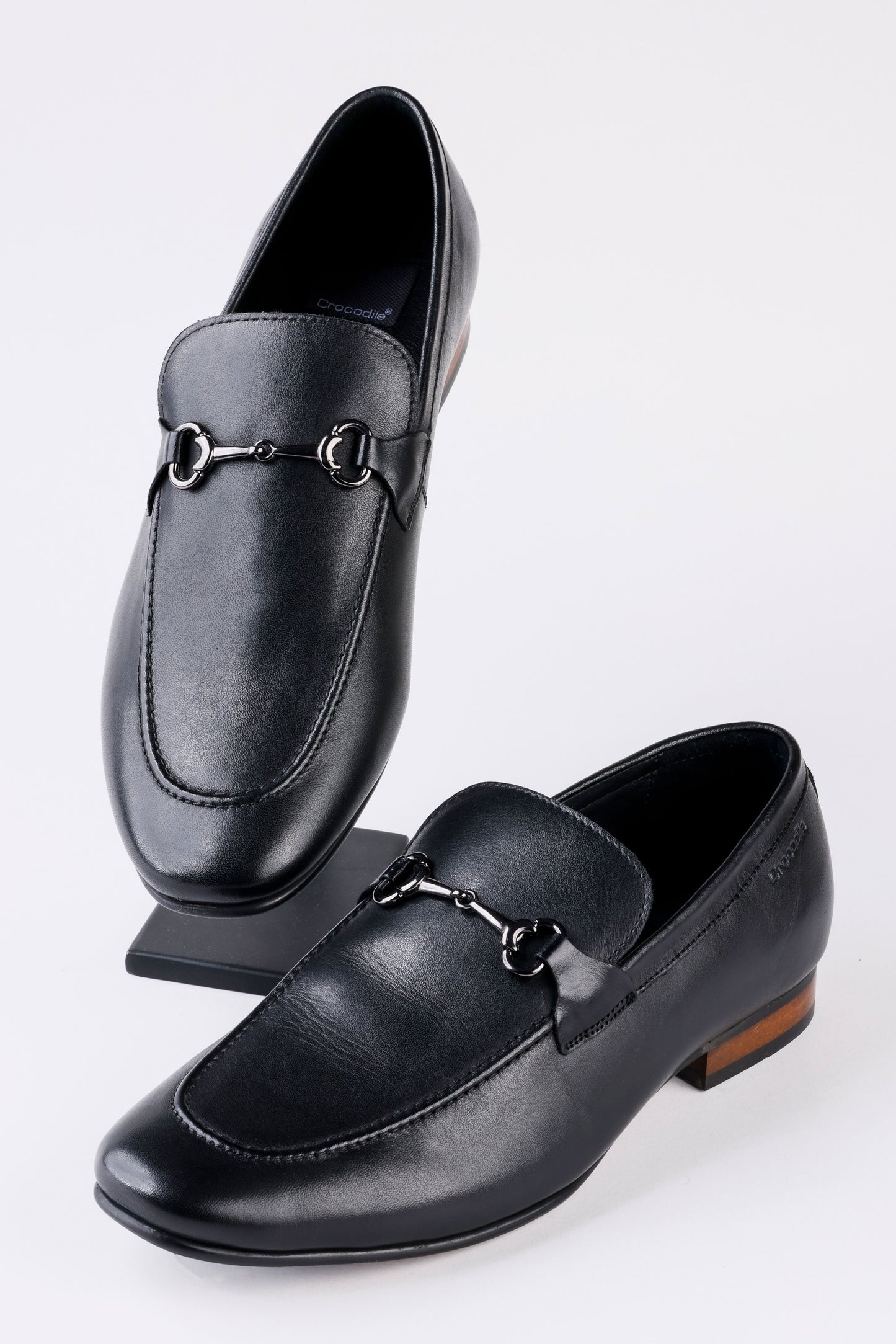 Crocodile - Loafer Shoes Done Slip On Color Black