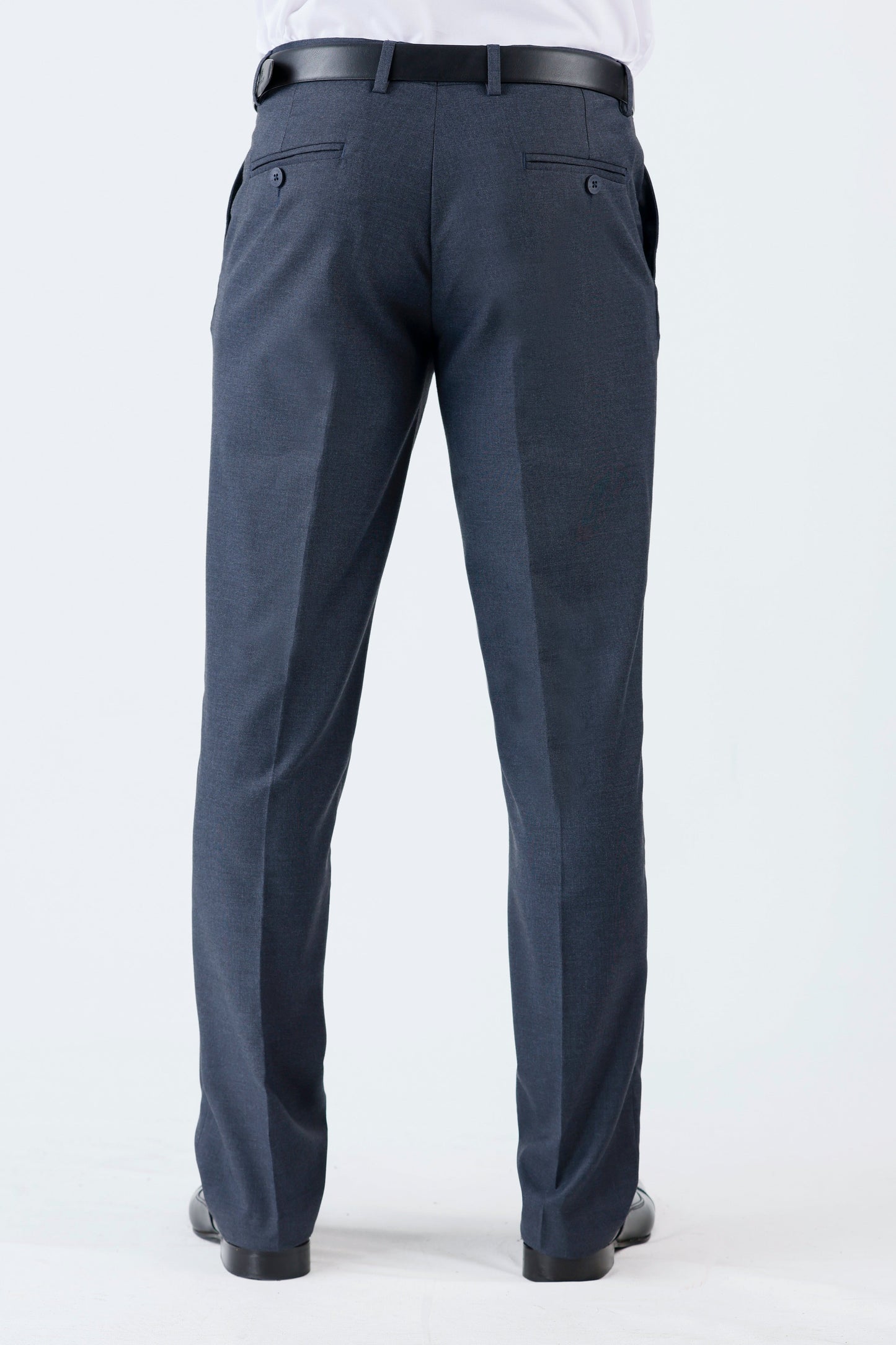 Crocodile Slim Fit Entry Formal Trouser Blue - Astral Aura