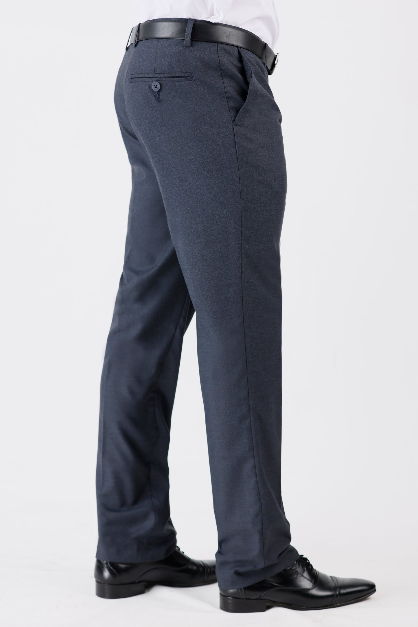 Crocodile Slim Fit Entry Formal Trouser Blue - Astral Aura