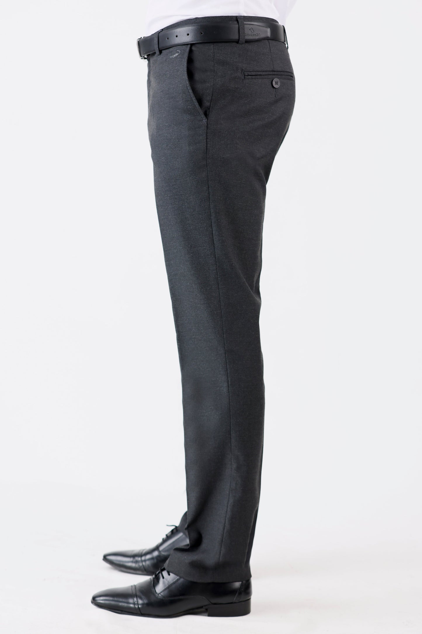 Crocodile Slim Fit Entry Formal Trouser Moonless Night