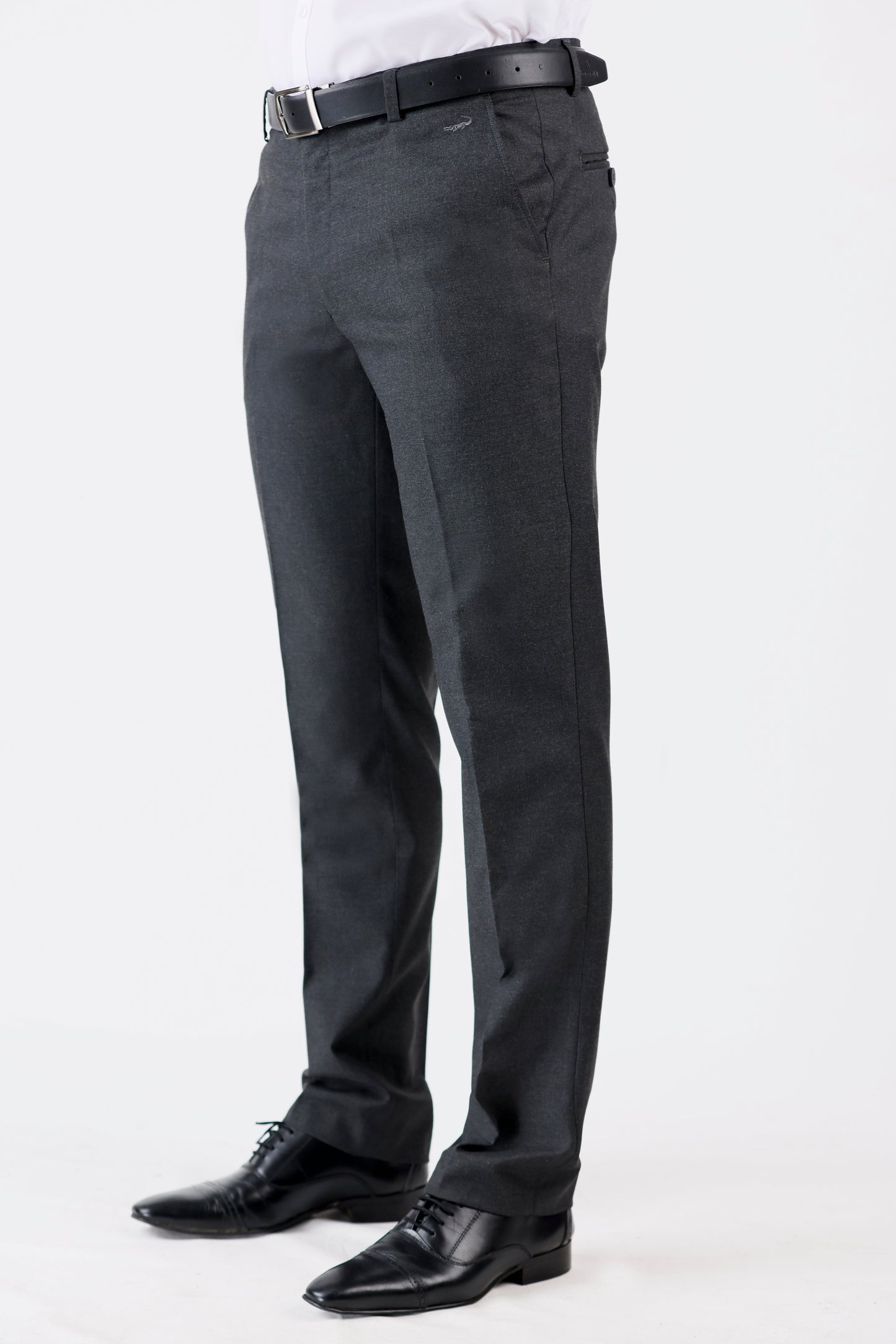 Crocodile Slim Fit Entry Formal Trouser Moonless Night