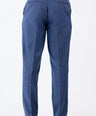 Crocodile Entry Formal Trouser Regular Fit Blue - Moroccan Blue