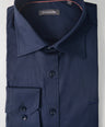 Crocodile Slim Fit FS Formal Seasonal Shirt Blue - Estate Blue