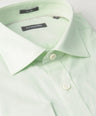 Crocodile Mens Slim Fit FS Formal Seasonal Shirt Green - Pastel Green