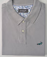 Crocodile Mens Slim Fit Polo HS T-Shirt Dapple Grey