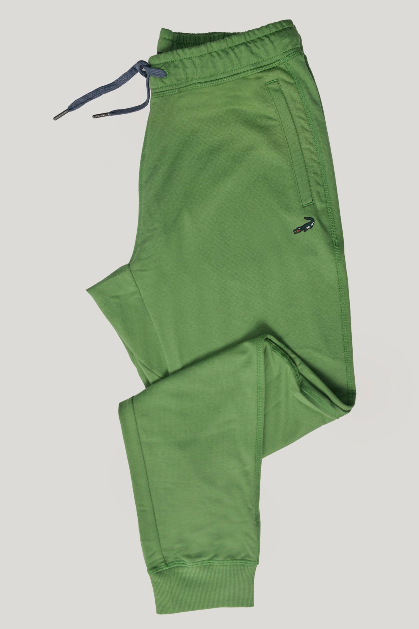 Crocodile Mens Track Pant Green-Tuff Green